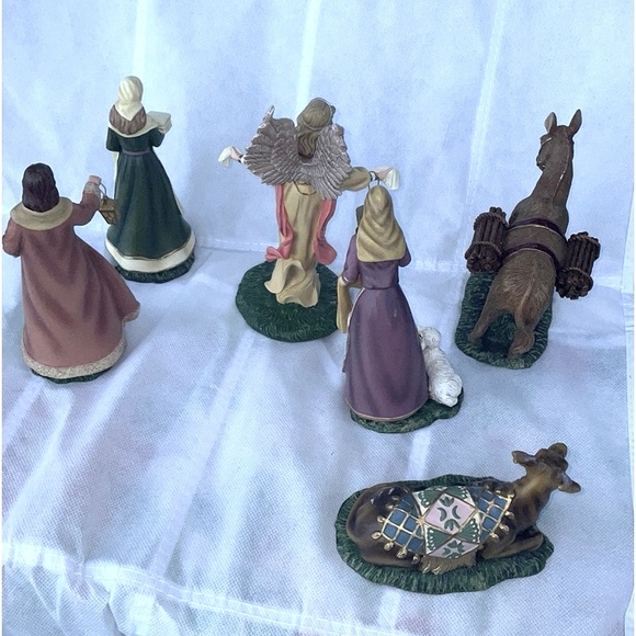 Thomas Kinkade 2007, 2009 Hawthorne Village Nativity Christmas (lot of 6 pieces) - Picture 2 of 10